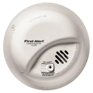 First Alert CO5120BN First Alert CO5120BN Single Gas Detector, CO, Audible, Visual, Low Battery, 120 VAC