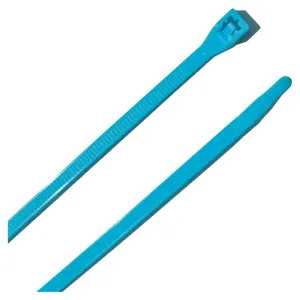 Gardner Bender 45-308FB Gardner Bender 45-308FB Double Lock Self Cable Tie, 2 in, Nylon, Fluorescent Blue, 8 in L