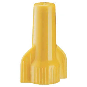 Gardner Bender 10-084 WingGard 10-084 Twist-On Wire Connector, 22 - 10 AWG, 300 V, 600 V, Thermoplastic, Yellow