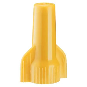 Gardner Bender 25-084 WingGard 25-084 Twist-On Wire Connector, 18 - 12 AWG, 300 V, 600 V, Thermoplastic, Yellow