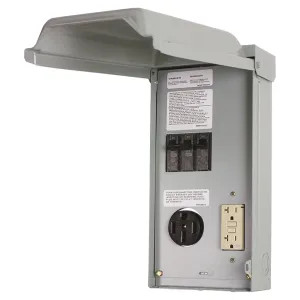 GE GE1LU502SS power panel rv 70A 50/20a GFCI