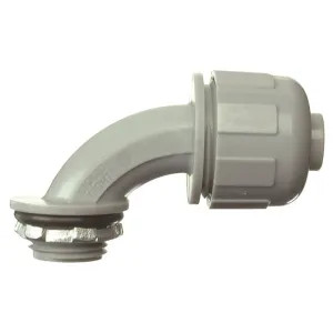 Halex 27691 Halex 27691 Liquid Tight Conduit Elbow, 90 deg, 1/2 in, PVC
