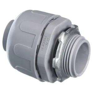 Halex 97622 Quick Set 97622 Liquid Tight Compression Connector, 3/4 in, Nylon, 1.2 in L