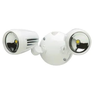 Heathco HZ-8485-WH-A light LED dualhead 1280lm wht