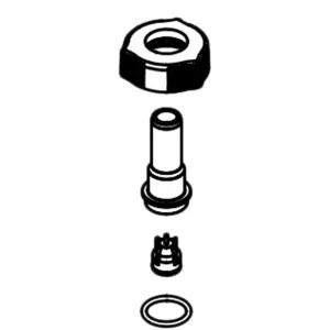 Moen 144326 Moen 144326 Outlet Retainer, Adapter, and O-ring