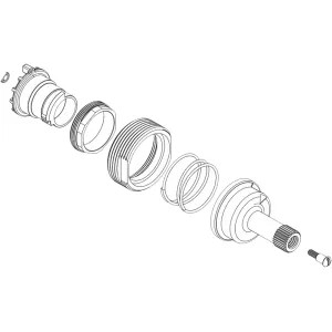 Moen 147207 Moen 147207 Part Spline Adapter & Screw Kit