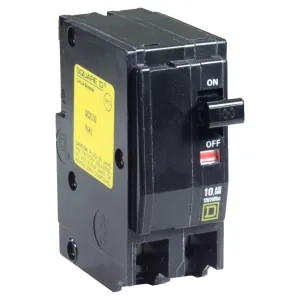 Square D QO2100CP Square D QO2100CP Type QO Standard Circuit Breaker, 120/240 VAC, 100 A, 2 P, 10 kA