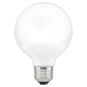 Sylvania 15882 Osram Sylvania 15882 Decorative Incandescent Lamp, 40 W, 120 V, G25, Medium Aluminum Screw ,