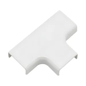 CordMate C51 Legrand Wiremold Cordmate II Cord Cover/Hider, T-Fitting, PVC, White - C51