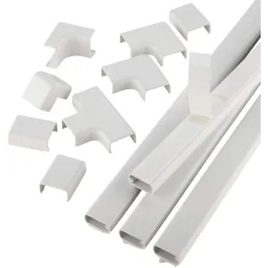 CordMate C50 Wiremold C50 Legrand Cordmate II Wire Channel, White