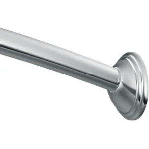 Moen CSR2155CH Moen CSR2155CH 5 Foot Chrome Curved Shower Curtain Rod
