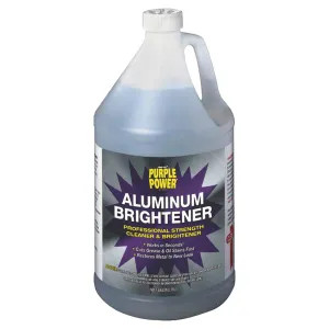 Purple Power 4120P Clean-Rite Purple Power 4120P Aluminum Brightener, 1 gal, Liquid, Clear