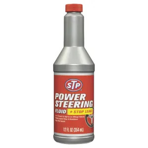 STP 66046 STP 66046 Power Steering and Stop Leak, 12 oz, Light Red, Liquid