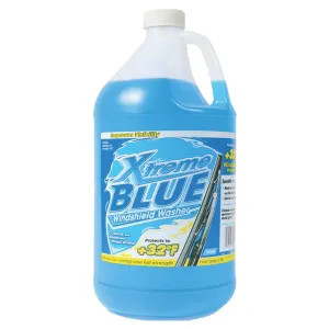 Camco 30297 Xtreme Blue Summer Blend 30297 Windshield Washer Fluid, 1 gal, Clear Blue, Liquid