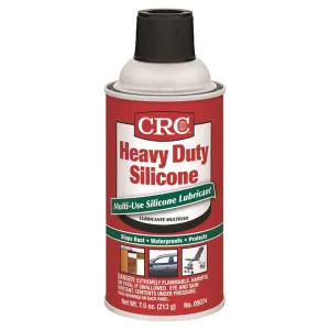 CRC 5074 CRC 5074 Heavy Duty Silicone Lubricant, 12 oz, Aerosol Can, Water White, Liquid