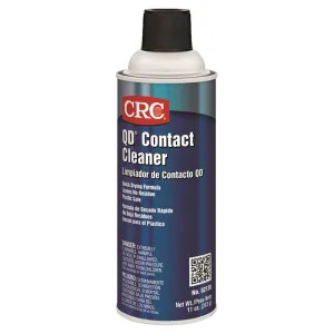 CRC 2130 QD 2130 Electronic Contact Cleaner, 11 oz, Aerosol Can, Clear, Liquid, Alcohol