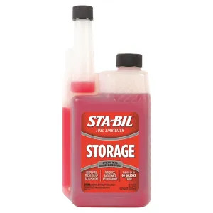 Sta-Bil 22214 Sta-Bil 22214 Performance Improver Fuel Stabilizer, 32 oz, Bottle, Red, Liquid