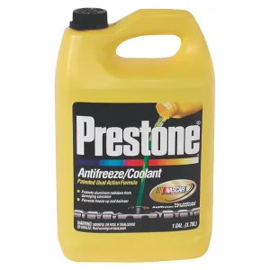 Prestone AF-2000 Prestone AF-2000 Extended Life Anti-Freeze, 1 gal, Plastic Bottle, Yellow, Liquid
