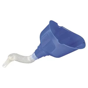 Hopkins 05060/11881 Rhinogear Hand-E Flex 05060/11881 2-Piece Flexible Funnel 13 in H x 5-1/2 in W x 5 in D, High Density Polyethylene