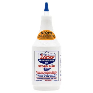 Lucas Oil 10009 Lucas 10009 Non-Solvent Transmission Fix, 24 oz, Bottle, Red, Liquid