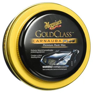 Meguiar's G7014J Meguiar Gold Class Carnauba Plus G7014J Car Wax, 11 oz, Paste, Gold