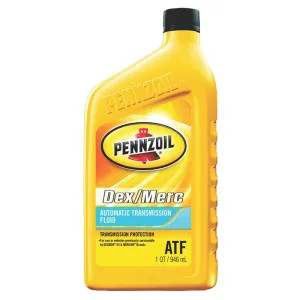 Pennzoil 550042065 Pennzoil 550042065 High Performance Automatic Transmission Fluid, 1 qt, Bottle, Dark Red, Liquid