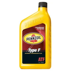 Pennzoil 5523 Pennzoil 5523 Type F Automatic Transmission Fluid, 1 qt, Dark Red, Liquid