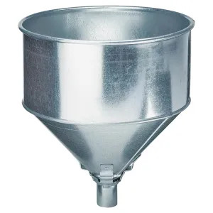 Plews 75-008 Plews 75-008 Tractor Lock-On Funnel with Screen and Tabs, 10 in Dia x 11-1/2 in H, 8 qt, Steel