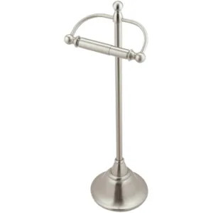 Moen DN6850BN Moen Sage Freestanding Toilet Paper Holder, Brushed Nickel - DN6850BN