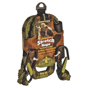 Wellington CZB3CA Wellington CZB3CA Stretch Rope, 8 mm Dia x 3 ft L, 400 lb, Polypropylene, Camouflage