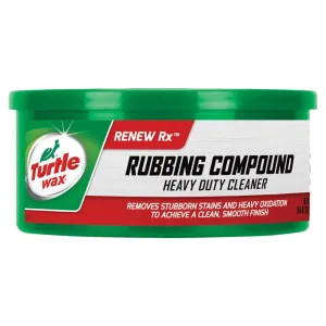 Turtle Wax T-230A Turtle Wax T-230A Heavy Duty Rubbing Compound, 10.5 oz Tube, Dark Reddish Brown Paste