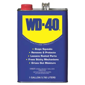 WD-40 490118 WD-40 490118 Multi-Purpose Lubricant, 1 gal, Can, Light Amber, Liquid