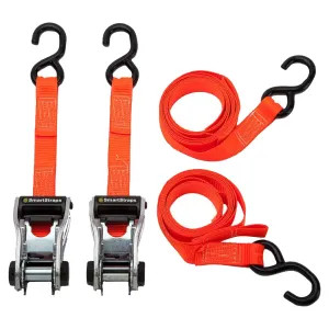 Smartstraps 340 Smartstraps Ratchetx 340 Ergonomic Tie Down, 3000 lb 10 ft L