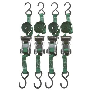 Smartstraps 345 Smartstraps Ratchetx 345 Ergonomic Tie Down, 1500 lb 14 ft L