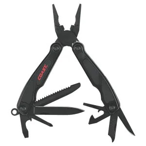 Coast C2899BCP Coast C2899BCP Micro Multi-Tool Plier, 10 Tool, 3Cr13 Stainless Steel, Black