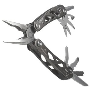 Gerber 22-41471 Gerber 22-41471 12-in-1 Suspension Multi-Plier, 12 Tool, 12 Function, Stainless Steel Handle, Ballistic Nylon Sheath