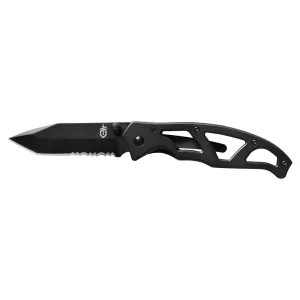 Gerber 31-001731 Gerber Paraframe Folding Knife, 2.88 in Blade, 7 in L, Black, 7Cr17MoV Stainless Steel