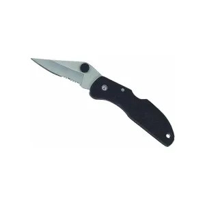 Sheffield 12104 Sheffield 12104 Lockback One Hand Opening Knife, 2-3/4 in X 6.4 in L, Lightweight, Stainless Steel