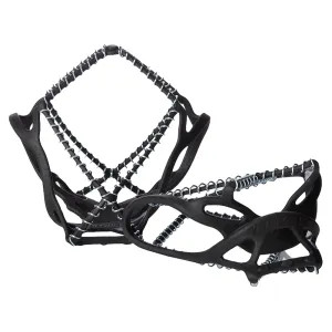 Yaktrax 8603 Yaktrax Walk 08603 Spikeless Ultra Light Over Boot/Shoe Traction Device, Thermal Plastic Rubber, Black
