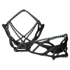 Yaktrax 8605 Yaktrax Walk 08605 Spikeless Ultra Light Over Boot/Shoe Traction Device, Thermal Plastic Rubber, Black