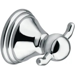 Moen DN8403CH Moen DN8403CH Preston Double Robe Hook, Chrome