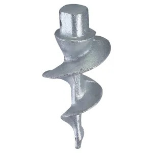 Playstar PS 1100 PlayStar Commercial Grade Dock Auger, Cast Iron, Stainless Steel Nut and Bolt, Galvanized