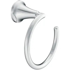 Moen YB5886CH Moen YB5886CH Icon Towel Ring, Chrome