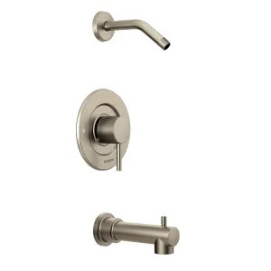 Moen T3293NHBN Moen Align Moentrol Single-Handle Tub/Shower Faucet, M-PACT, Less Showerhead, Brushed Nickel - T3293NHBN