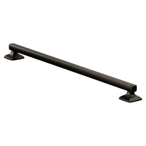 Moen YG5124ORB Moen Voss 24in Oil Rubbed Bronze Designer Grab Bar, SecureMount Anchor, ADA-Compliant - YG5124ORB