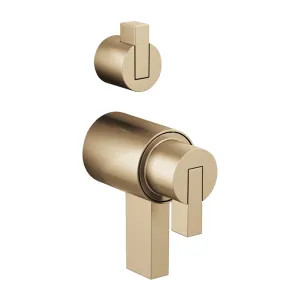 Brizo HL7532-GL Brizo Lever Handle Kit for Litze Thermostatic Valve with Diverter Trim, ADA, Brilliance Luxe Gold - HL7532-GL