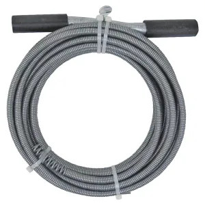 Cobra 20250 Cobra Drain Pipe Auger, 3/8 in x 25 ft, Steel Hand Tool - 20250