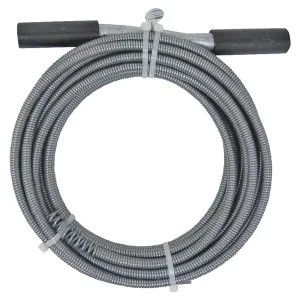 Cobra 20500 Cobra Drain Pipe Auger, 3/8 in x 50 ft, Steel Hand Tool - 20500