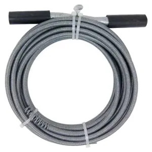 Cobra 30500 Cobra Drain Pipe Auger, 1/2 in x 50 ft, Steel Hand Tool - 30500