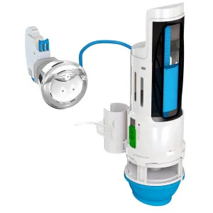 Danco HYR270 HydroRight HYR270 Dual Flush Converter Kit, For Use With All Standard 2 in Flush Valves, Thermoplastic, White